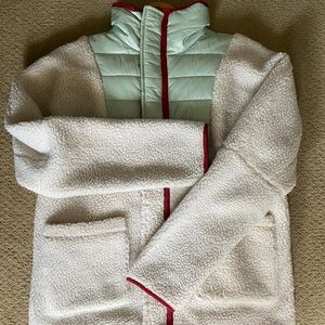 Urban Outfitters Fleece Zip Up Jacket